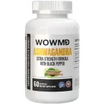 WOWMD Ashwagandha Extra Strength Formula: Natural Stress & Mood Support